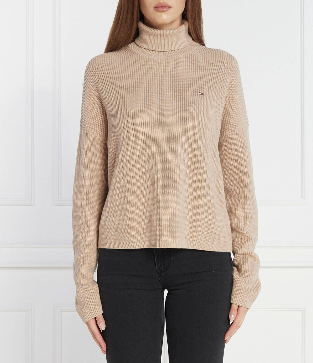 Гольф Tommy Hilfiger - бежевый(WW0WW39902)