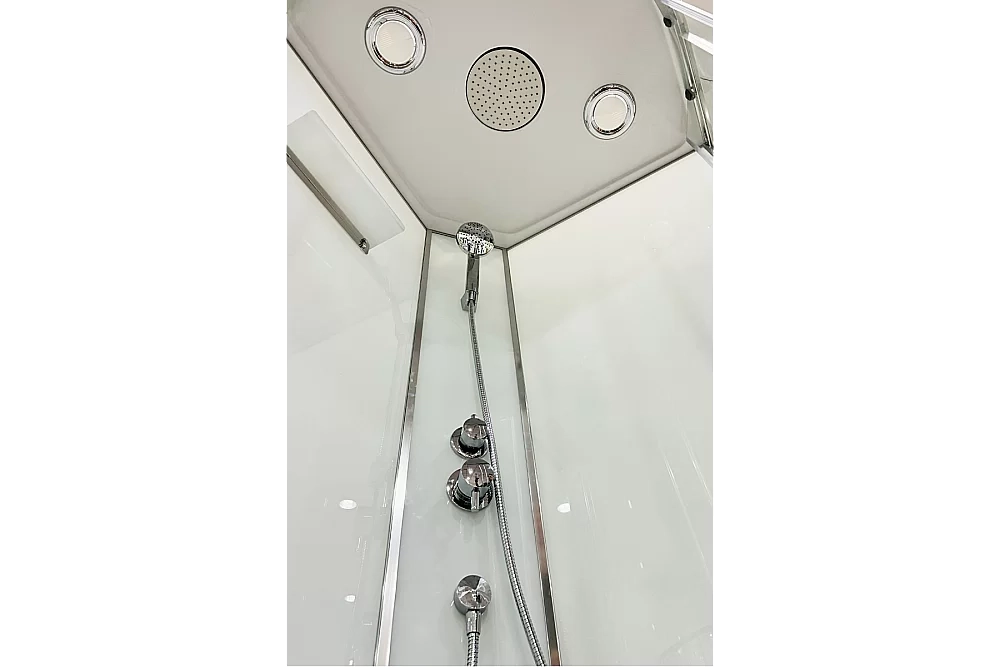 Душевая кабина Royal Bath FATO RB 90CK-М-CH 90 стекло рифленое/профиль хром