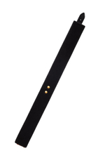 Красный ошейник из лакированного материала (Цвет: красный)