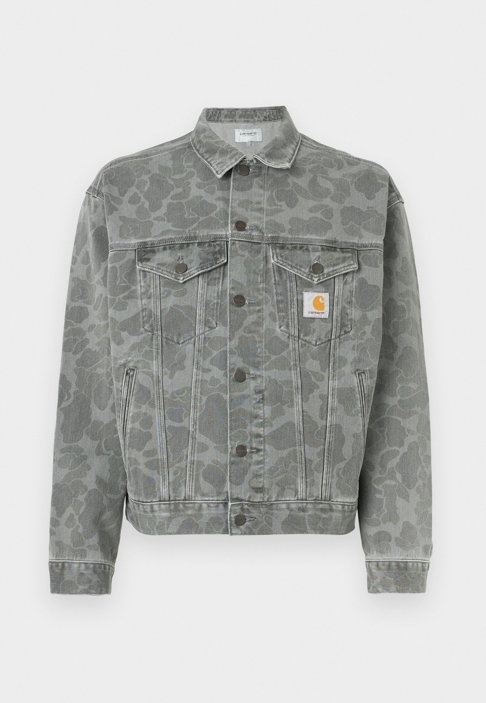 Carhartt WIP HELSTON - Джинсовая куртка - Чёрный