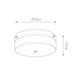 Потолочный светильник для ванных комнат Elstead Lighting TAMAR-F-L-PG Elstead Lighting