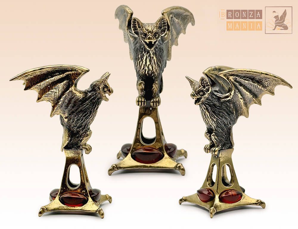 фигурка - подсвечник Летучая мышь