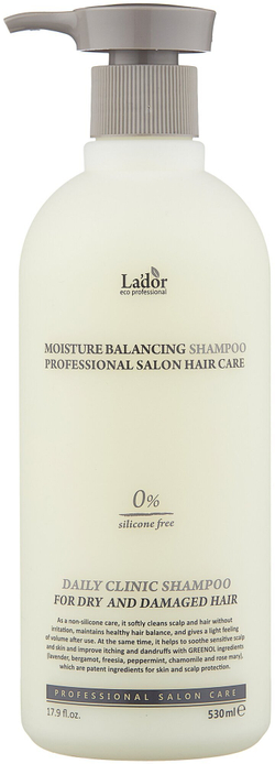 Увлажняющий шампунь для волос La`Dor Moisture Balancing Shampoo, 530 мл