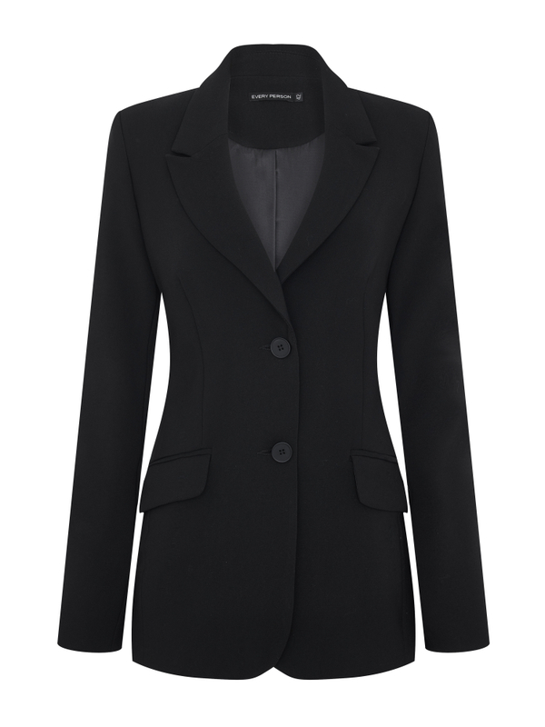 Черный жакет Burns