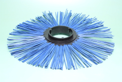 Диск щеточный б/п 120х550 синий, вторичный+первичный полипропилен 50/50