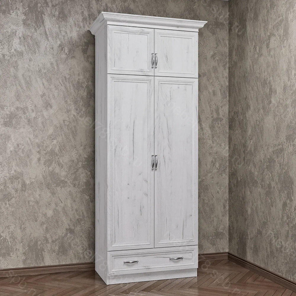 Шкаф распашной с антресолью 2/3