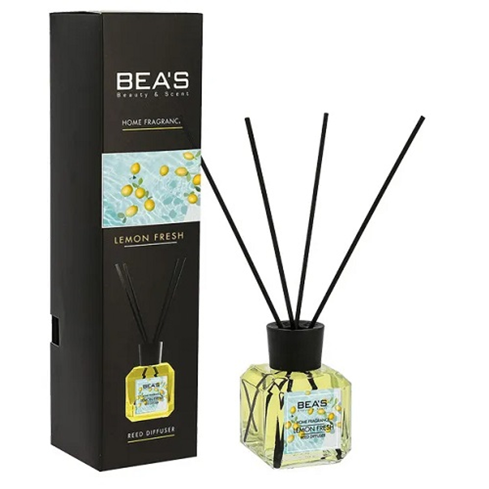 Ароматический диффузор для дома BEA'S Lemon Fresh (Свежий лимон) 120 ml