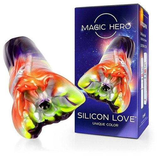Яркий фантазийный мастурбатор 19см Bior Toys Magic Hero MH-13049