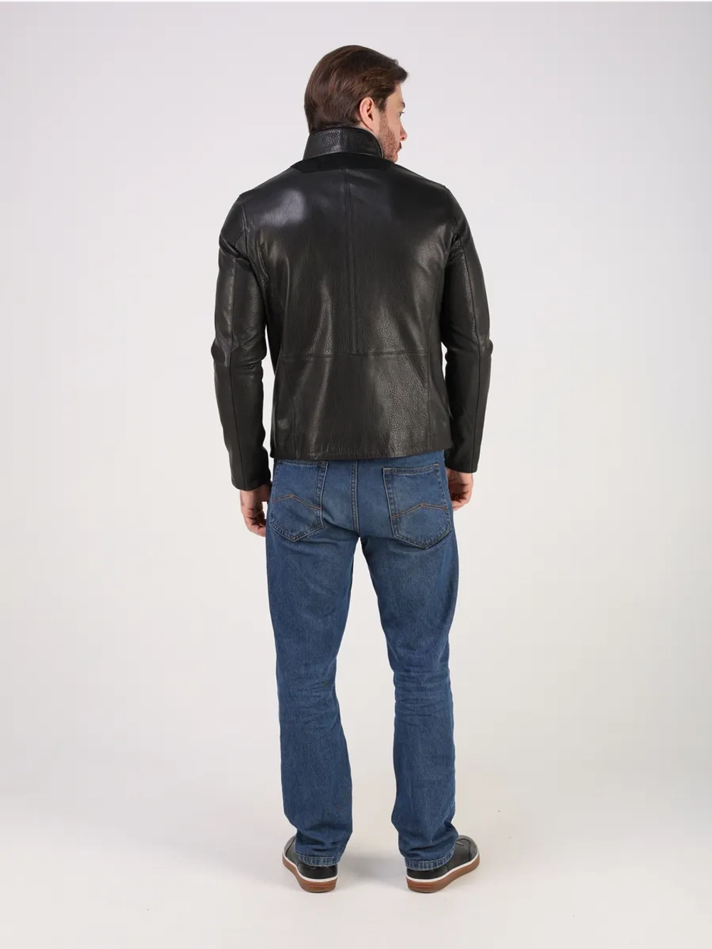 Кожаная куртка демисезонная натуральная