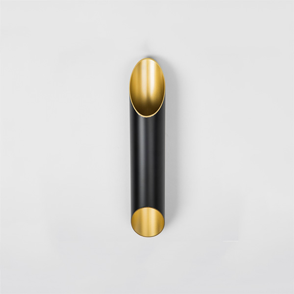 720627 Бра SIENA 2х40W G9 ЧЕРНЫЙ/ЗОЛОТО