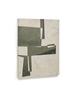 Fida Зеленый абстрактный холст 118 x 94 см