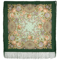 Павловопосадский платок Кумушка 1453-9