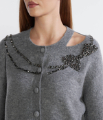 Кардиган Liu Jo - серый(MF3094 MA05O)