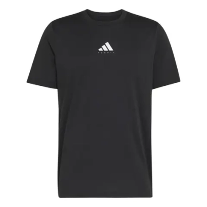 Теннисная футболка Adidas Tennis Category Graphic - black/white