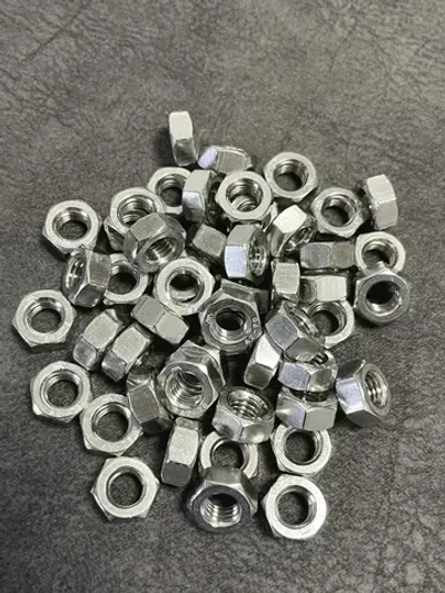 Гайка М8 нержавеющая шестигранная - 50 штук