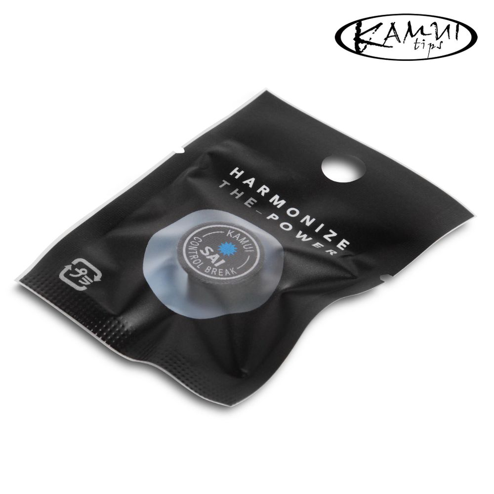 Наклейка для кия Kamui Control Break Sai ø15мм Hard/Medium 1шт.