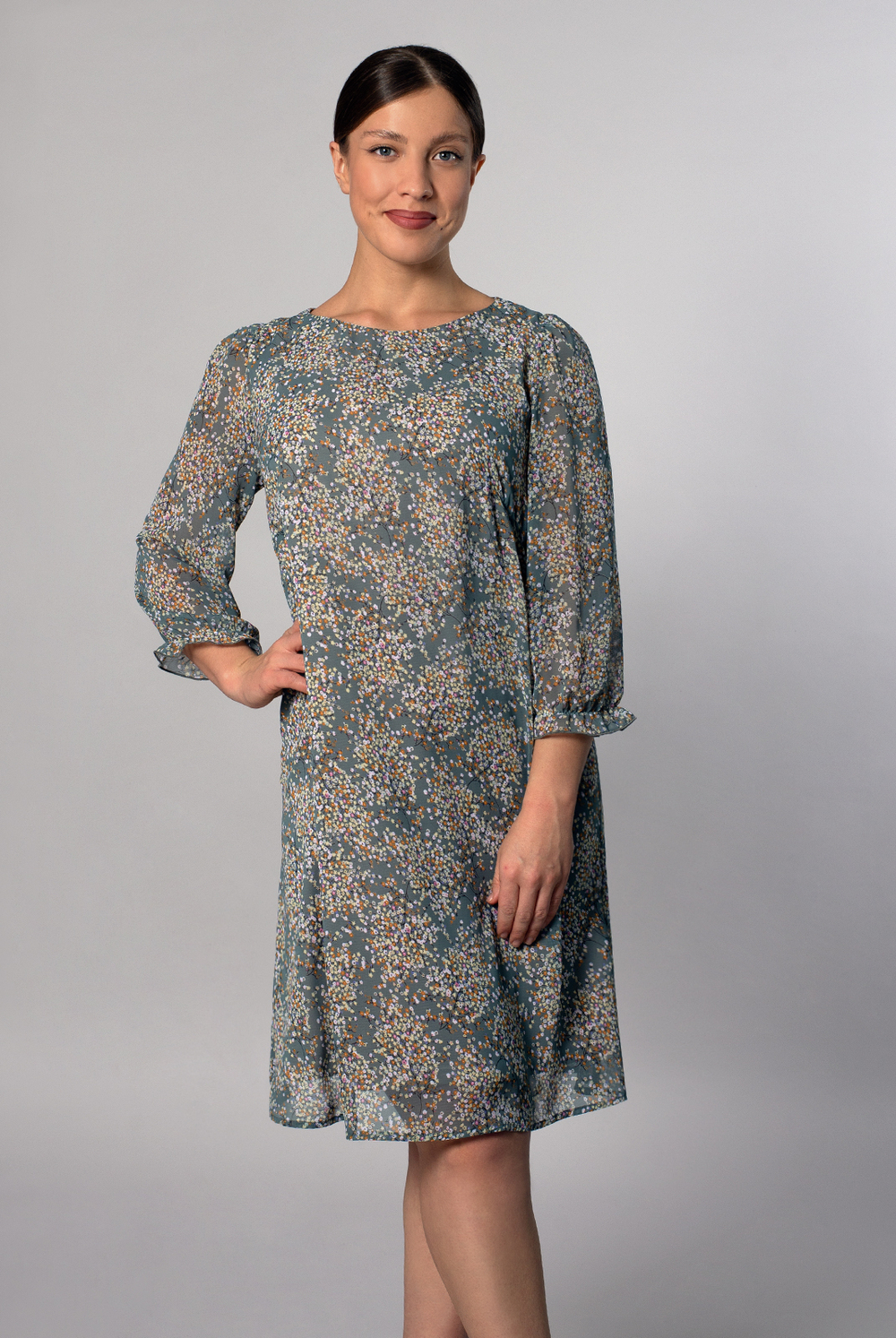 Платье женское 3831ВПБ, поляна #284По053831ВПБ