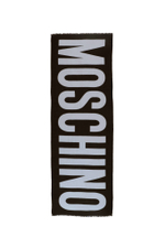 Хлопчатобумажная шаль Moschino - черный(50118 M5134)
