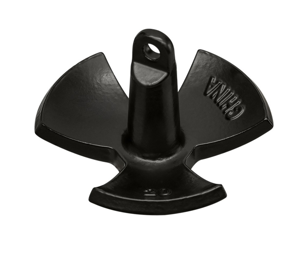 Якорь-гриб лепестковый 6,8 кг черный