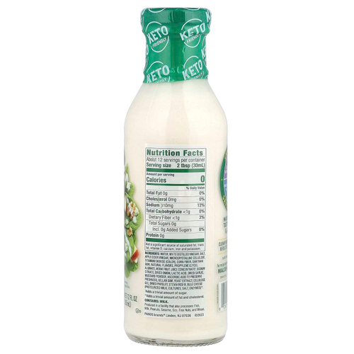 Walden Farms, Заправка, Голубой сыр, 12 жидких унций (355 мл)