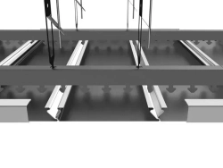 Комплект реечных потолков Mr.Tektum Мульти 100 бесщелевой 1,72м х 1,52м Белый матовый