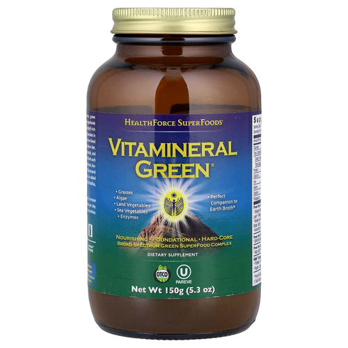 HealthForce Superfoods, Vitamineral Green®, 150 г (5,3 унции)