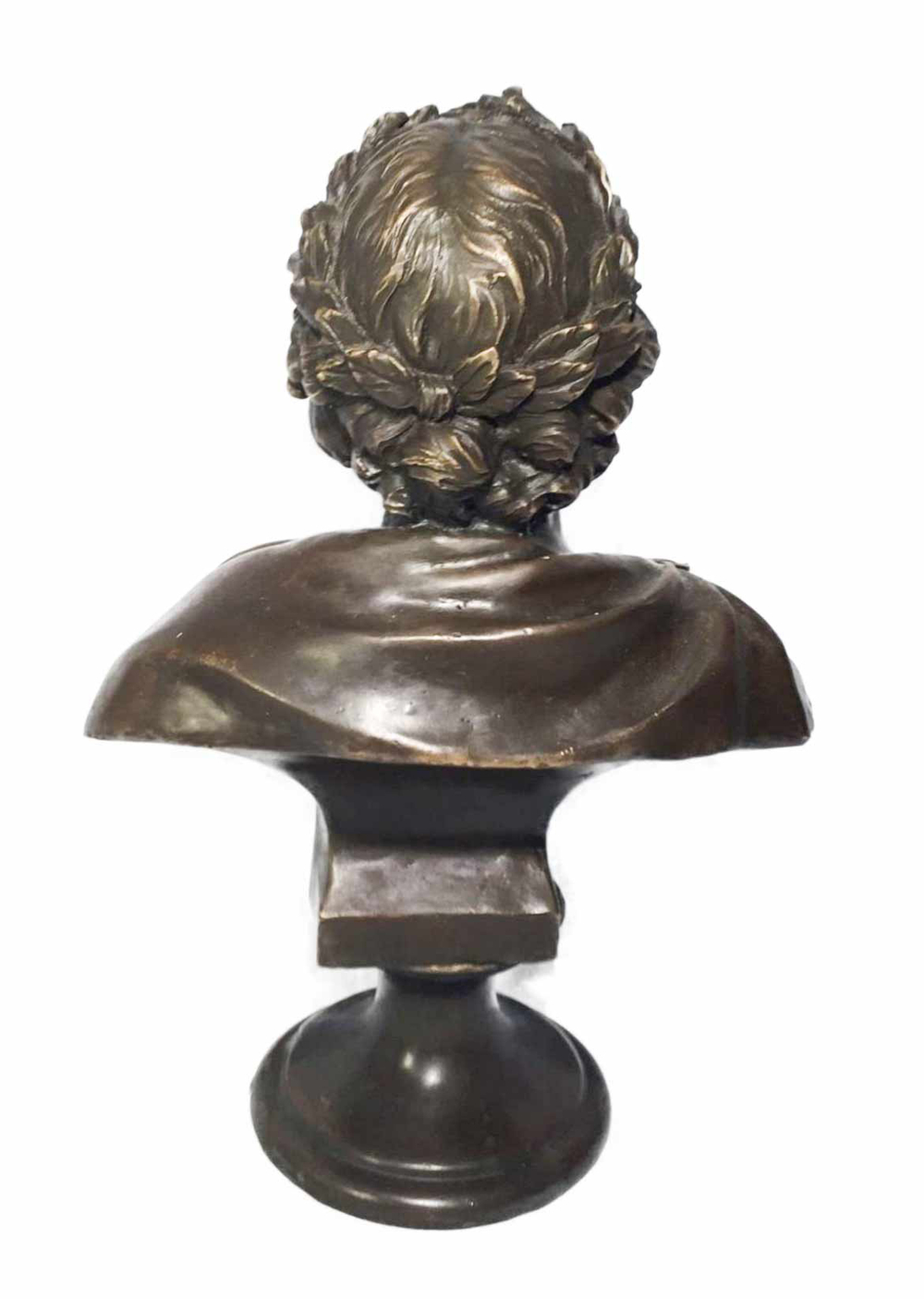 Бронзовый бюст император Петр I Великий. 1920