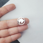 Знаки зодиаков, подвески сталь, р-р 20×17.5мм, штучно