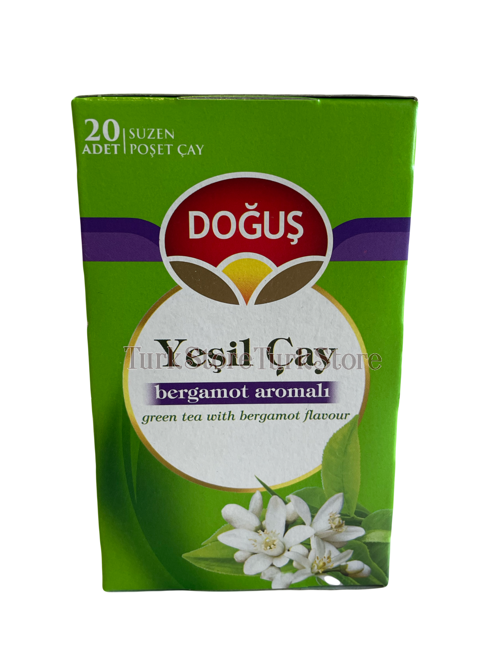 Зеленый чай Dogus бергамот 20 пак