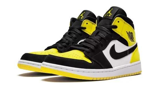 Кроссовки Nike Air Jordan 1 Mid SE "Yellow Toe"