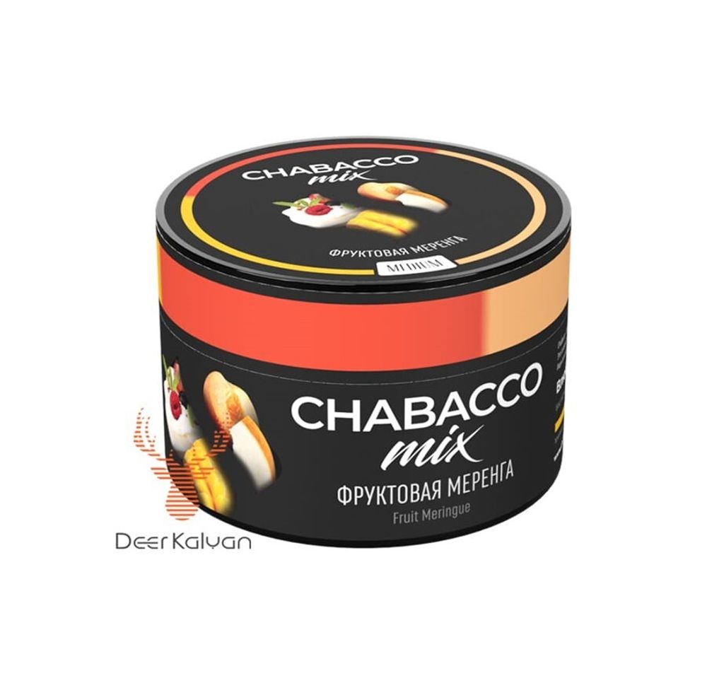 Chabacco &quot;Fruit Meringue&quot; (Фруктовая Меренга) Medium 50 гр.