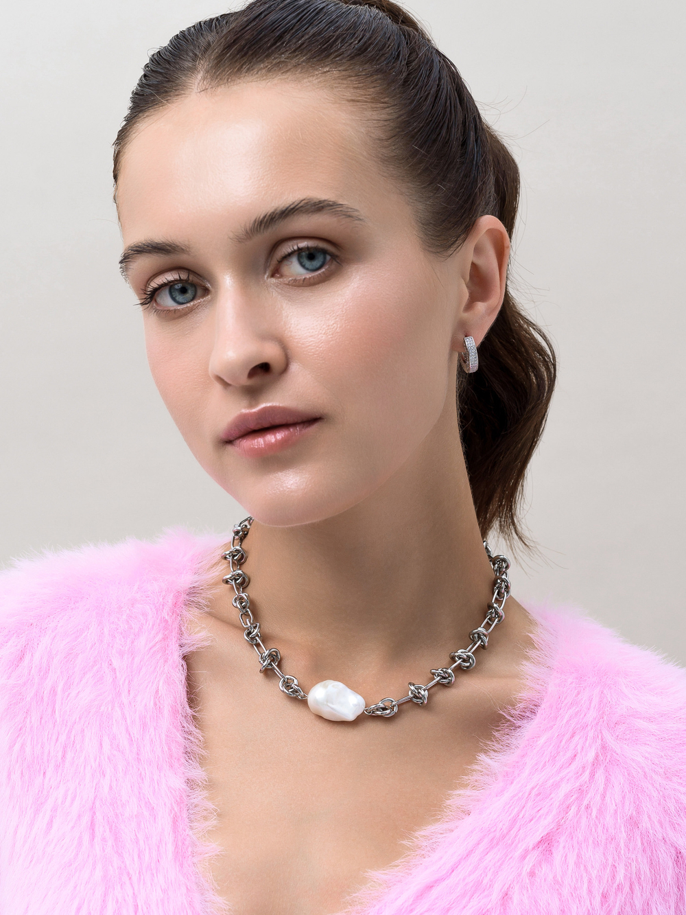 Серьги "Glam" Silver