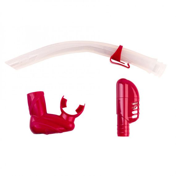 Набор Scorpena маска+трубка для сноркелинга тёмно-красный