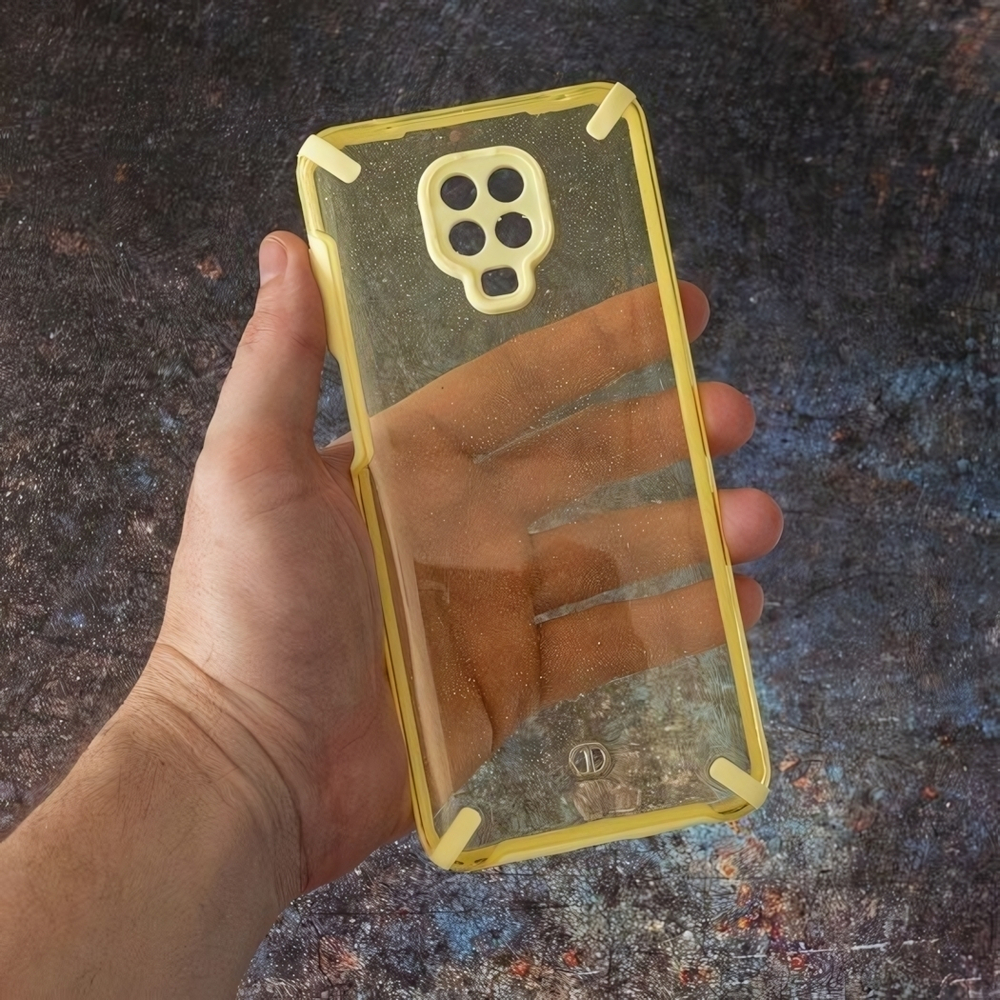 Чехол для Xiaomi Redmi Note 9S, 012461 Розовый