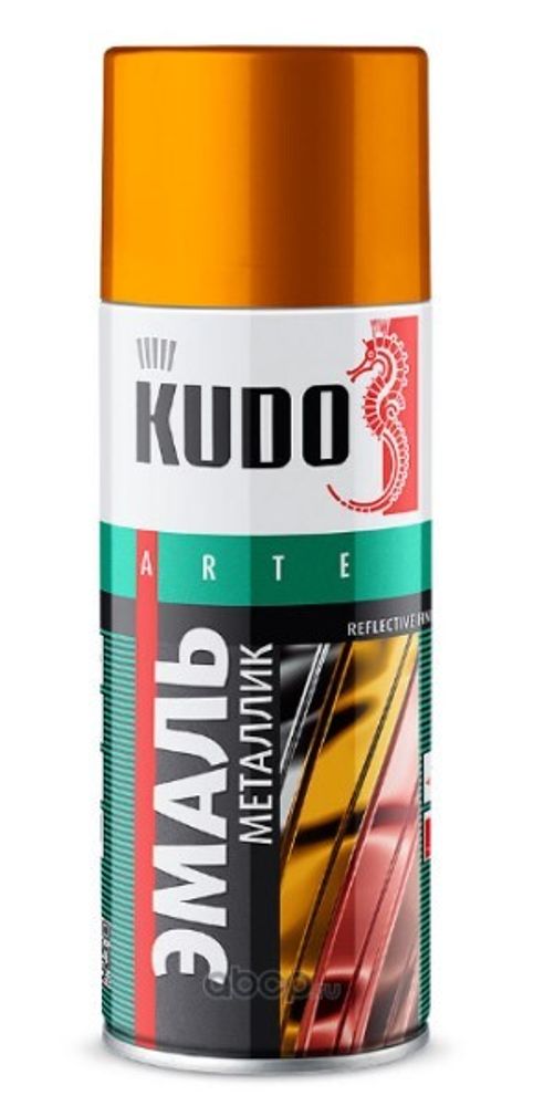 Краска спрей KUDO акрил. Медь металлик 520 мл (KUDO)