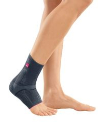 Бандаж голеностопный LEVAMED с силиконовыми вкладышами
