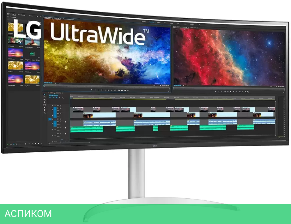 Монитор LG UltraWide 38BQ85C-W