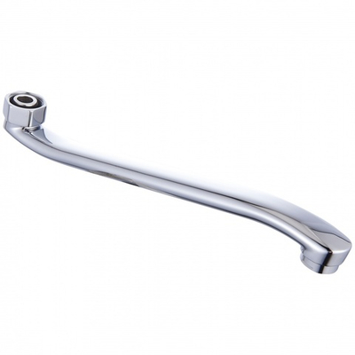 Излив для смесителя изогнутый 35см HANSEN  (90/10/1шт)