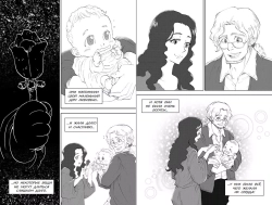 Красавица и чудовище. История Белль. Манга