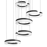 763437 Подвес UNITARIO 46W LED 5060LM ЧЕРНЫЙ МАТОВЫЙ 3000K