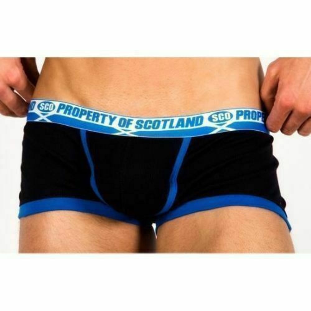 Мужские трусы хипсы черные Aussiebum Property of Scotland Black AB00238 Мужские трусы хипсы черные Aussiebum Property of Scotland Black AB00238