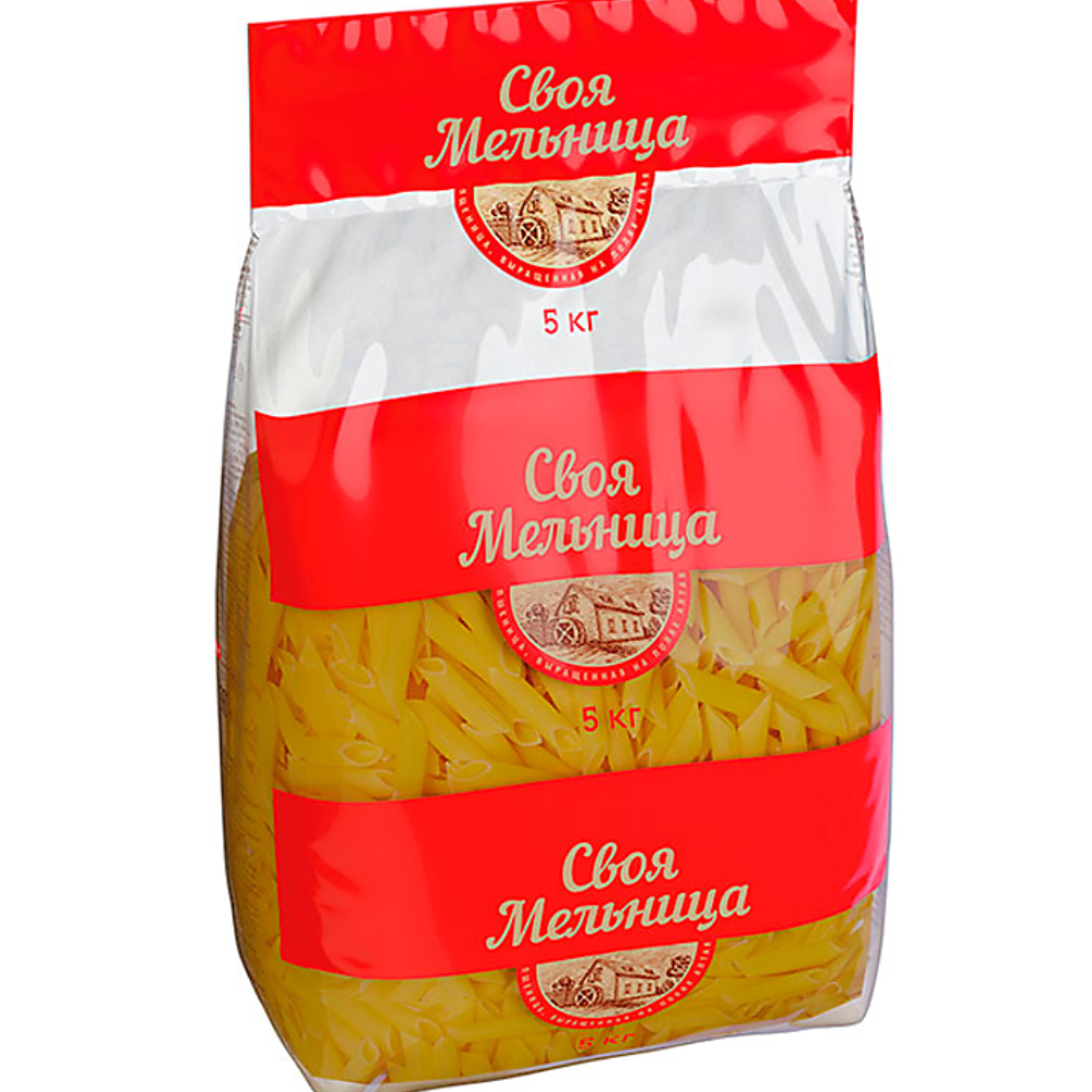 Макароны Своя Мельница Перья 5 кг
