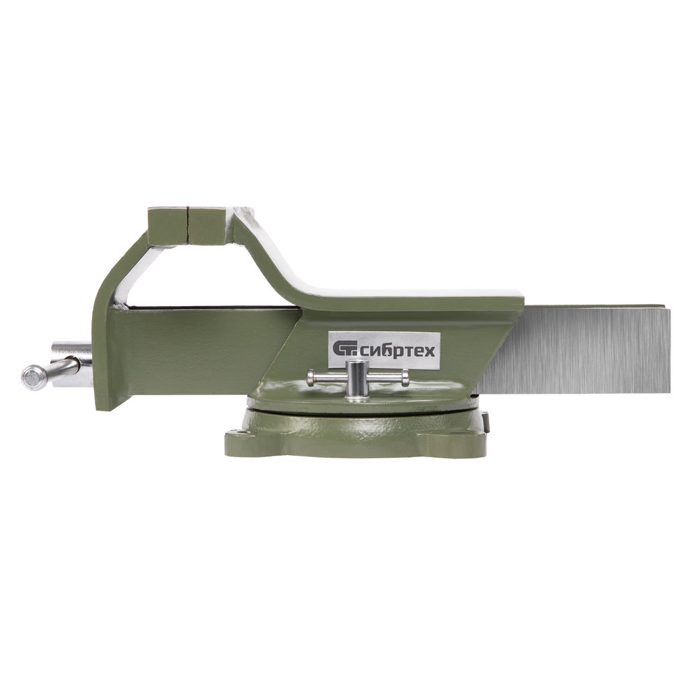 Тиски слесарные, 150 мм, стальные, поворотные Сибртех