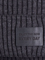 Шапка для мальчика со снудом демисезонная