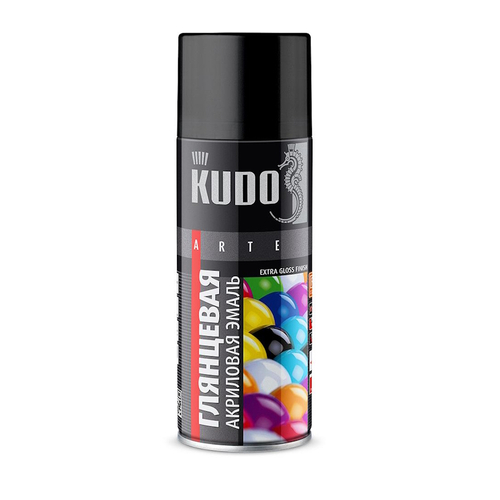 Эмаль аэроз. KUDO SATIN акрил.  бежевая  RAL1001  520мл