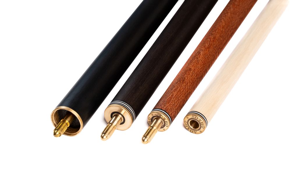 Кий / пирамида 2-pc "Supernova Enjoy" (граб, черный граб, шелковое дерево), с удлинителем