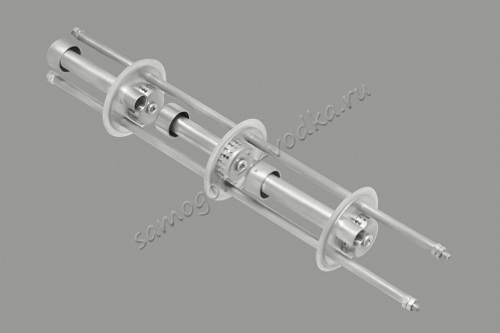 Нержавеющая  тарельчатая вставка для царги ХД-2d-300