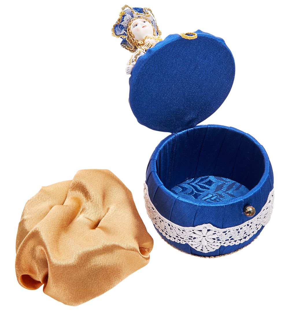 Народные промыслы RK-761/ 1 Кукла-шкатулка «Дама нарядная»