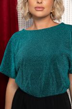 Комбинезон Вечерний образ (морская волна/черный) К14649-41М LT Collection