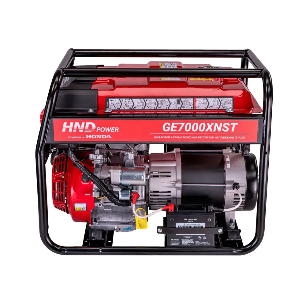 Генератор бензиновый HND GE7000XNST с двигателем Honda
